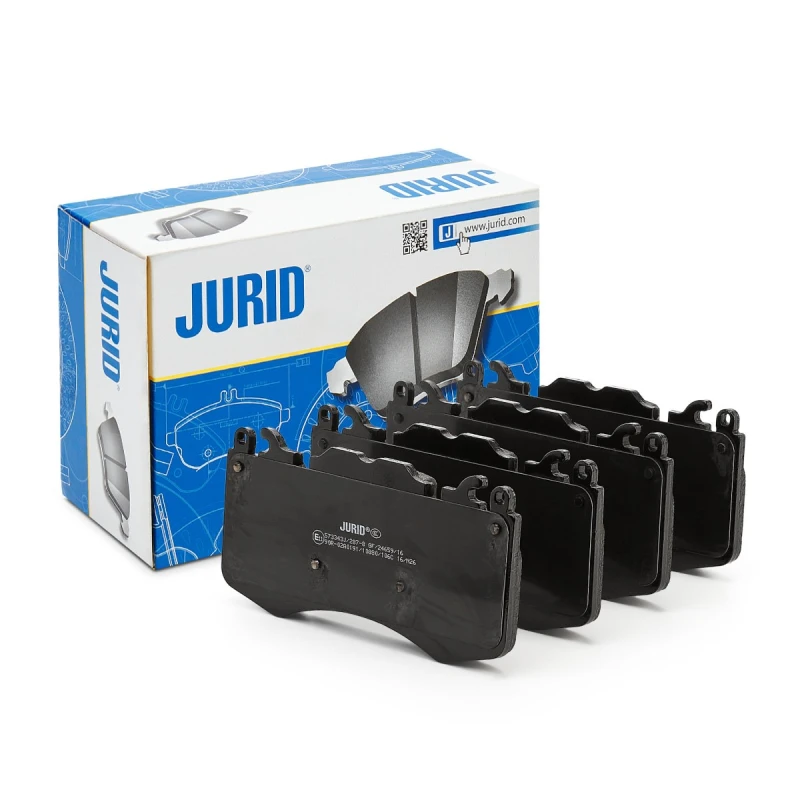 Image of JURID 573343J Brake pad set prepared for wear warning indicator Brake Pad Set,disc brake (402)