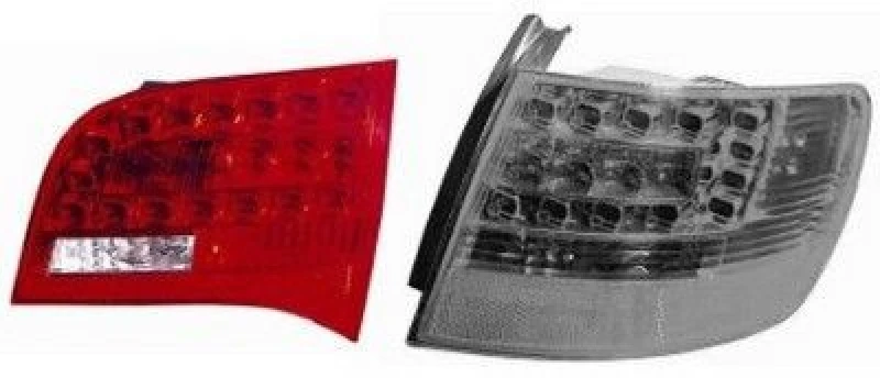 Image of VAN WEZEL 0319938 Rear light Inner Section, without bulb holder, Right, LED Combination Rearlight (391)
