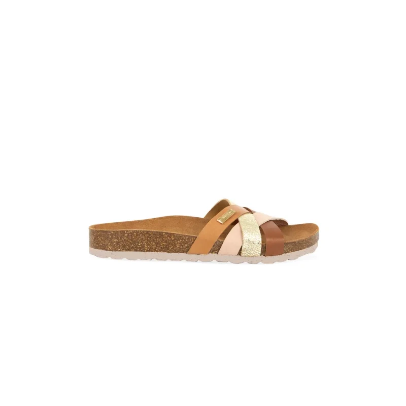 Image of Les Tropeziennes par M.Belarbi Womens Mules Les Tropeziennes par M.Belarbi Ziria Marron Female 36