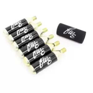 Image of FWE 16gm Threaded CO2 Cartridges - 6 Pack - Gold
