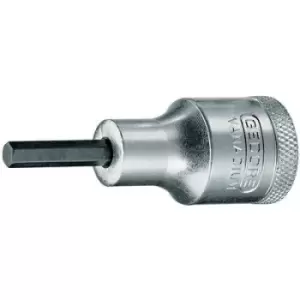 image of IN 19 3/16AF 6154710 Allen Screwdriver bit 3/16 1/2 (12.5 mm)