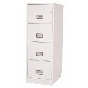 Phoenix World Class Vertical Fire File FS2254K 4 Drawer Filing Cabinet with Key Lock