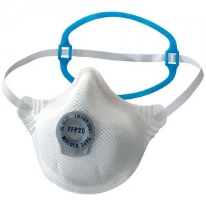 image of Moldex 2495 Moulded Disposable Dust Mask FFP2 Pack of 20