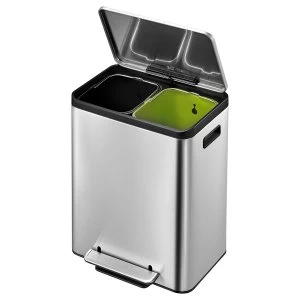 image of EKO Ecocasa Recycling Bin 30L - Stainless Steel