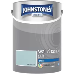 Image of Johnstones - Johnstone's Wall & Ceiling New Duck Egg Matt 5L Paint - New Duck Egg