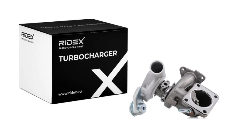 Image of RIDEX 2234C10067 Turbocharger with fastening/mounting material Charger,charging system (2234)