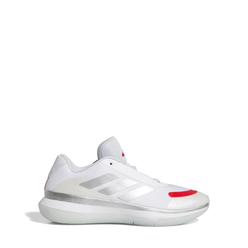 Image of adidas Unisex Kids Basketball Trainers White/Blue unisex 5.5 (38.7)