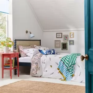 Image of Joules Dawn Chorus Birds Duvet Cover Set - Multi