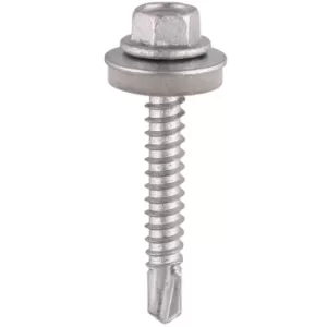 image of Hex Head Self Drilling Screws for Light Section Steel 5.5mm 82mm Pack of 100