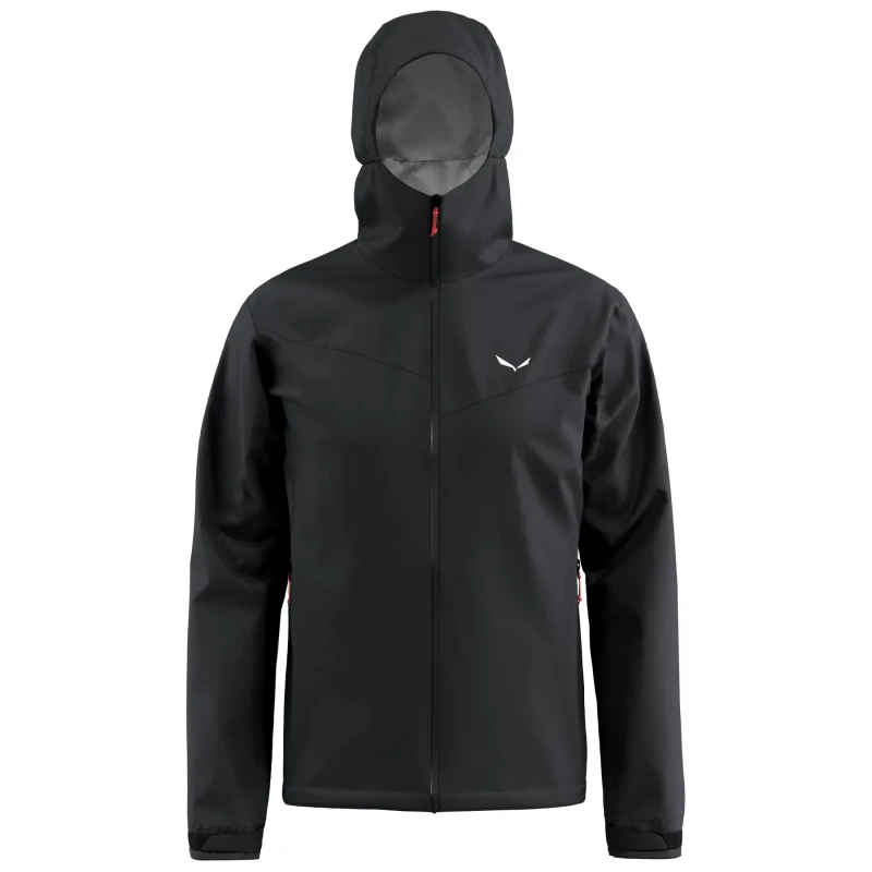 Image of Waterproof jacket Salewa Puez Noir Male 48