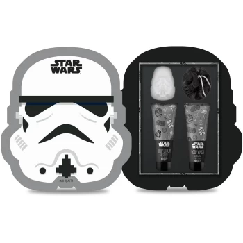 image of Star Wars - Stormtrooper Gift Set with Puff, Body Wash, Lotion and Fizzer