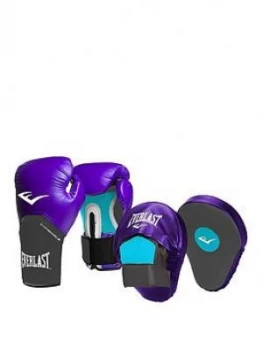 image of Everlast Everlast Women'S Boxercise Set Boxing Gloves & Hook Jab Pads