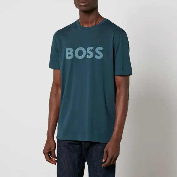 Image of BOSS Orange Thinking Cotton-Jersey T-Shirt - XXL