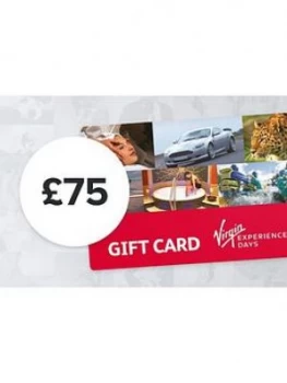 Image of Virgin Experience Days &Pound;75 Gift Card - Valid For 12 Months