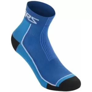 image of Alpinestars Summer Socks 9 2020: Black/Aqua M Ap17011201097M