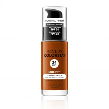 Image of Revlon ColorStay Make-Up Foundation for Normal/Dry Skin (Various Shades) - 0 Walnut