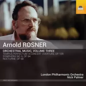 image of Arnold Rosner Orchestral Music - Volume 3 by Arnold Rosner CD Album