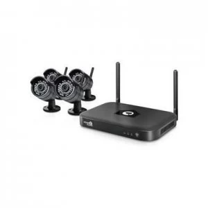 Image of HomeGuard Wireless 4 Camera HD 1080p CCTV System with 1TB Hard Drive