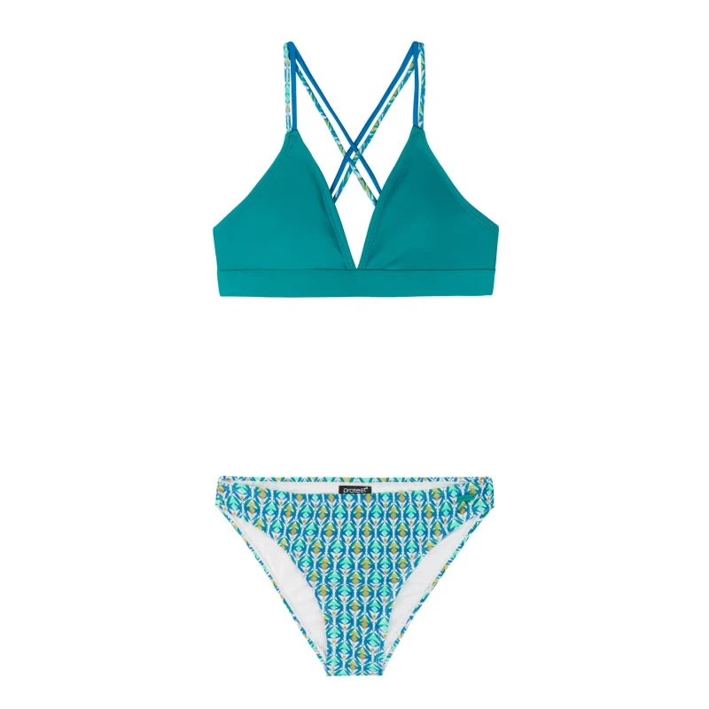Image of Protest 2 Piece swimsuit for girls Protest Bridget Bleu Female 10 ans