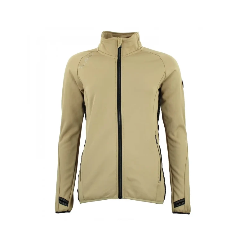 Image of Womens jacket Peak Mountain Polarshel Aclimawz Marron Female L