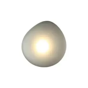 Image of Larissa Thebes Wall Lamp 5W 3000K Glass, Iron Smoky Grey
