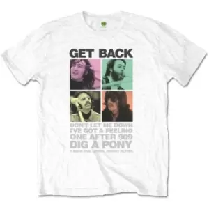Image of The Beatles - 3 Savile Row Unisex XX-Large T-Shirt - White