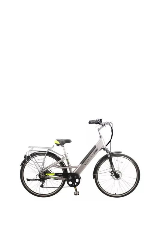 Image of Dallingridge Harlow Step Through Hybrid Electric Bike, 700c Wheel, 6 Speed 36V 14Ah Silver