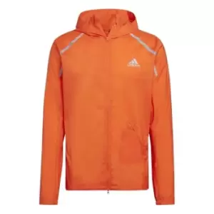 Image of adidas Marathon Jacket Mens - Orange
