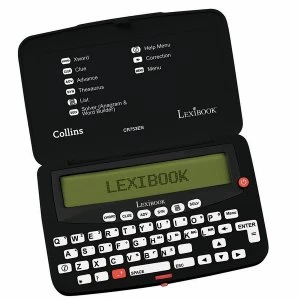 image of Lexibook CR753EN Collins Bradford's Electronic Crossword Solver