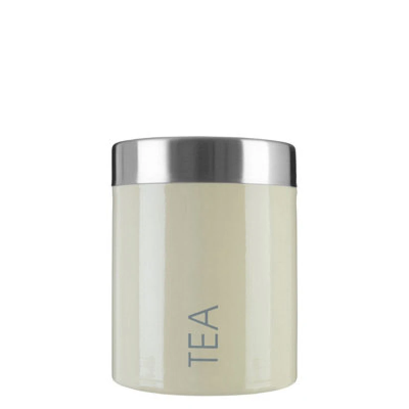 Image of Premier Housewares Maison by Premier Enamel Tea Canister Cream