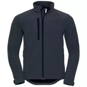 Image of Russell Mens Water Resistant & Windproof Softshell Jacket (3XL) (French Navy)