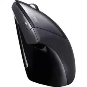 image of Perixx Perimice -713 Radio Ergonomic mouse Ergonomic Black