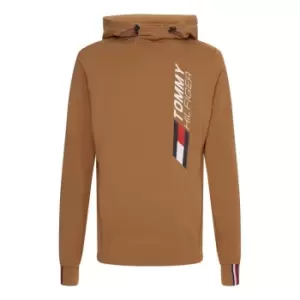 image of Tommy Sport Graphic OTH Hoodie - Beige