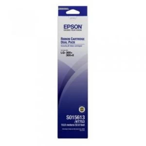 Image of Epson S015613 7753 Black Ribbon