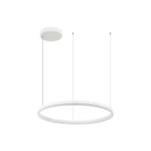Image of Larissa Lighting - Larissa Areos LED Ceiling Pendant Light 55W 3000K Aluminum Dimmable White