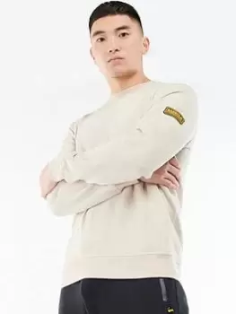 Image of Barbour International Arm Badge Crew Neck Sweat