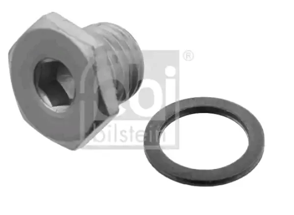 Image of FEBI BILSTEIN Drain Plug BMW,LAND ROVER 48887 11131704394,11131704394S1,11131742994 Oil Drain Plug,Oil Drain Plug, oil pan 11131742994S1,11137568309
