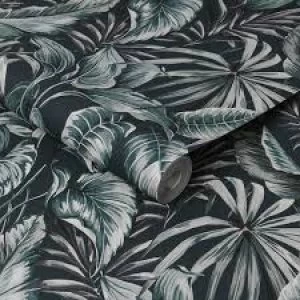 Image of Superfresco Easy Exotique Wallpaper Green