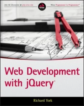 Image of Web development with jQuery by Richard York