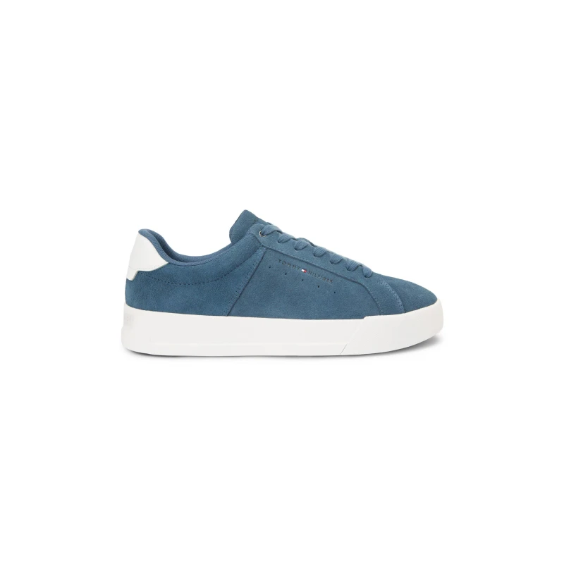 Image of Tommy Hilfiger Tommy Court Suede Sn62 Aegean Sea male 7 (41)