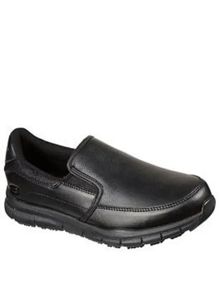 image of Skechers Nampa Annod Womens Work Shoes Black Size 5