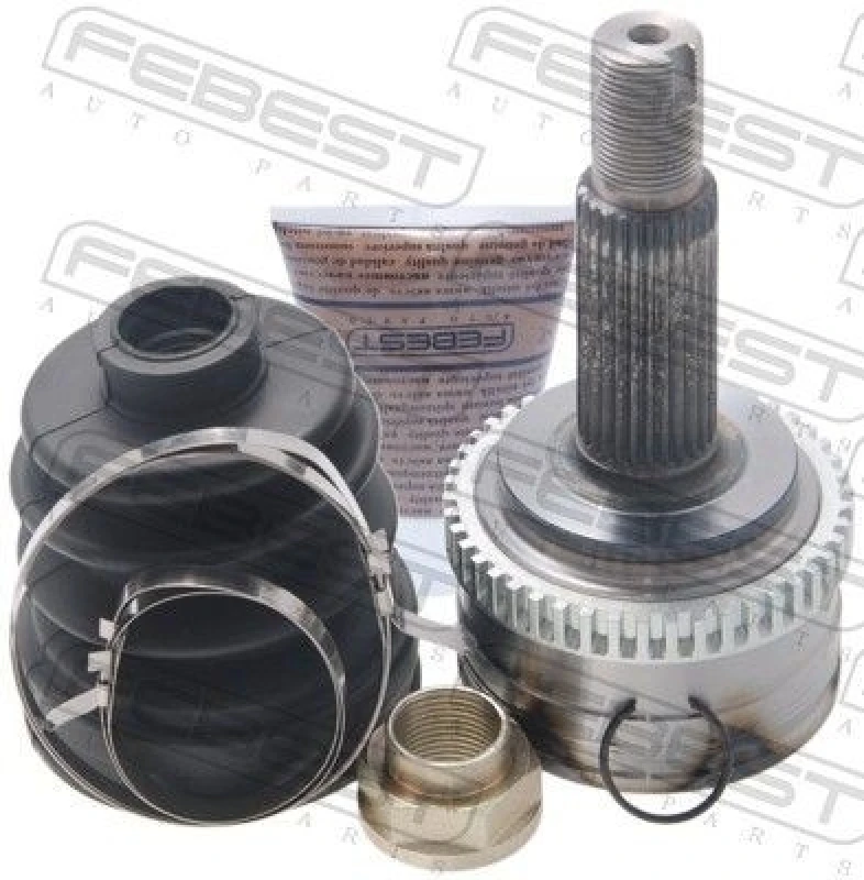 Image of FEBEST 2210-CERA46 Joint, drive shaft Wheel Side, with ABS sensor ring Joint,drive shaft (236)