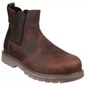 image of Amblers Steel FS165 Safety Boot / Womens Ladies Boots / Dealers Safety (10.5 UK) (Brown)