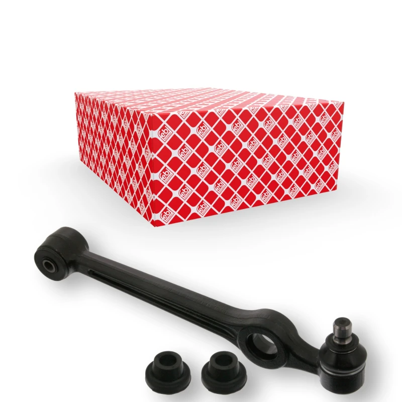 Image of FEBI BILSTEIN 42414 Suspension arm Control Arm, Cast Steel, Lower, with ball joint, with rubber mounts Cast Steel Track Control Arm (273)