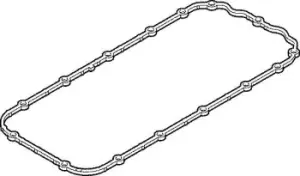 Image of Oil Pan Gasket 409.880 by Elring