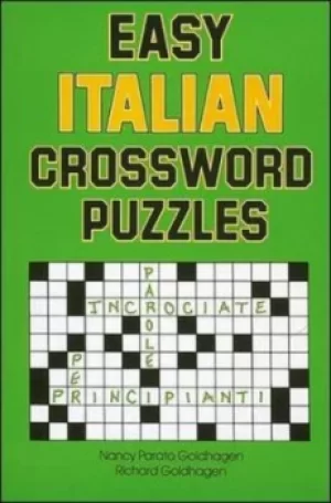 Image of Easy Italian Crossword Puzzles by Nancy Goldhagen