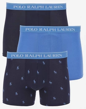 image of Polo Ralph Lauren 3 Pack Briefs - Navy