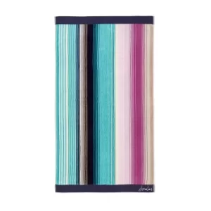 Image of Joules Cotswold Stripe Hand Towel, Multi