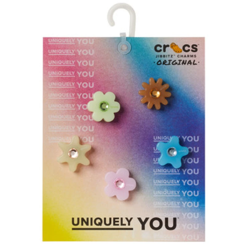 Image of Set of 5 Flowers Jibbitz
