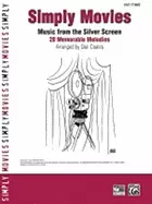 Image of simply movies music from the silver screen easy piano